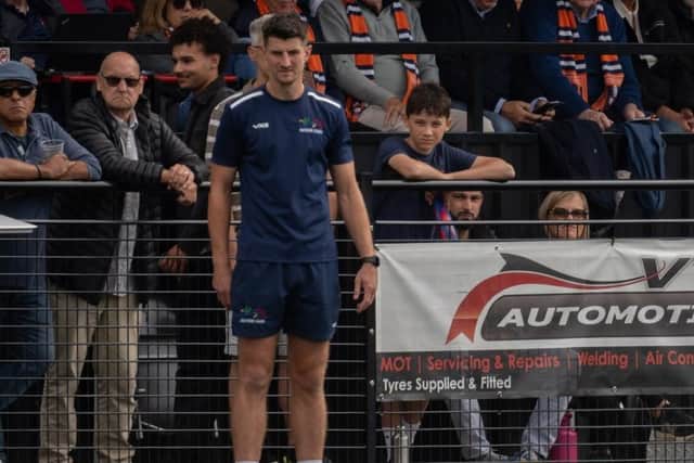 Joint Racers boss Jack Edwards - dreaming of an FA Cup run.