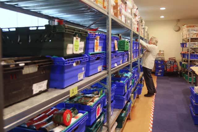 Rugby Foodbank. File image.