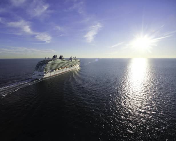 P&O Cruises Britannia at sea