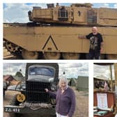 Enjoying a day out at the Tanks, Trucks & Firepower show in Dunchurch.