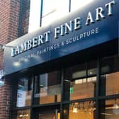 Front view of Lambert Fine Art in Bell Court
