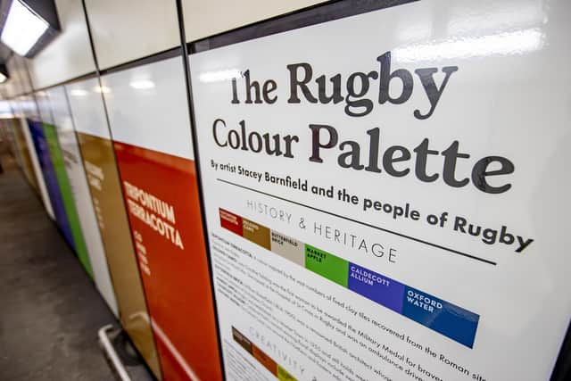 The Rugby Colour Palette.