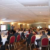 Businesses attending a Coventry and Warwickshire Chamber of Commerce networking event in Bulkington