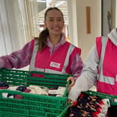 Some of the volunteers that help support the Vulnerable Assistance Network charity. Photo supplied