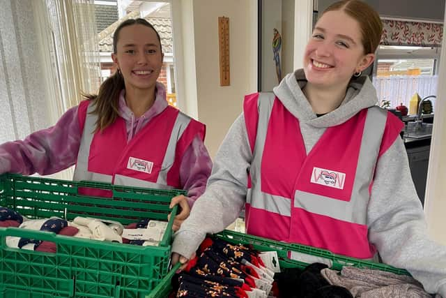 Some of the volunteers that help support the Vulnerable Assistance Network charity. Photo supplied