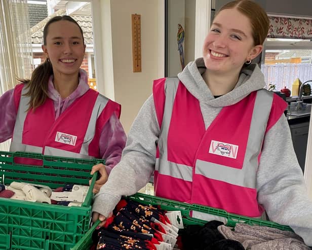 Some of the volunteers that help support the Vulnerable Assistance Network charity. Photo supplied