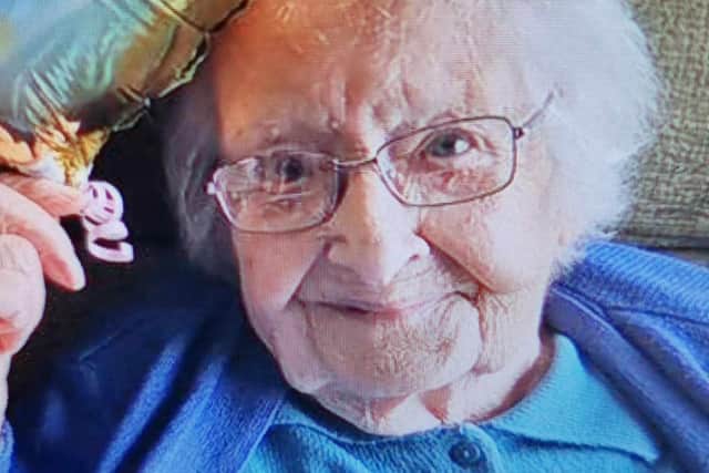Betsy celebrates her 102nd birthday.