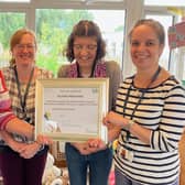 Staff at Telford Preschool are celebrating receiving a Warwickshire Inclusion Kitemarking Scheme (WIncKS) award for the second year running. Picture supplied.