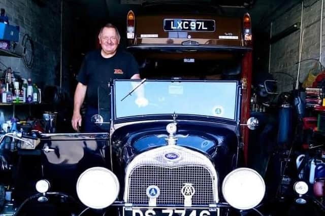 Mechanic Alan Morris, 'The Car Doctor' will celebrate the 40th anniversary of opening his business in Leamington next month.