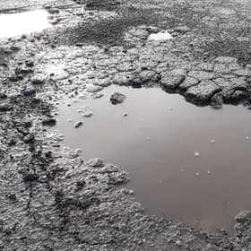 Reports of potholes in Warwickshire have more than trebled this year after a wet winter - but the leader of Warwickshire County Council says repairs are up by nearly 50 per cent. Photo by Warwickshire World