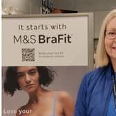 Julie Reason, who has worked for M&S for 35 years and overseen many BraFits, suggested the idea after seeing five of her colleagues affected by breast cancer. Photo supplied