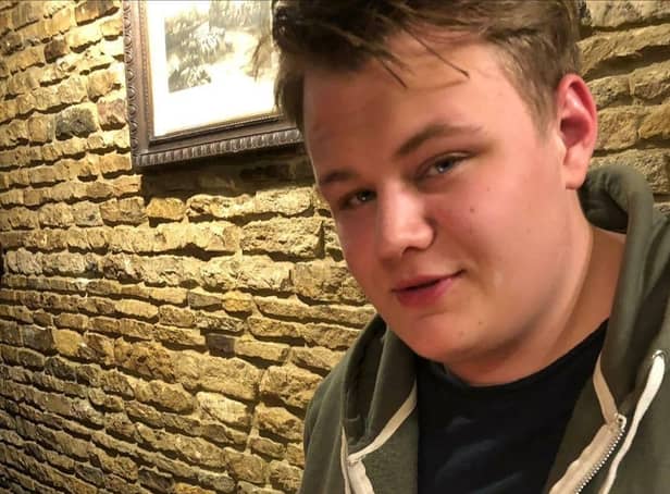 <p>Victim: Harry Dunn, 19, died following a collision outside a US military base in Northamptonshire in August 2019</p>
