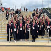 Members of the  Pop Voices choir at the opening ceremony of the Birmingham 2022 Commonwealth Games. Picture submitted.