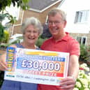 Sarah Vincett and Christopher Vincett. Photo supplied by The Postcode Lottery