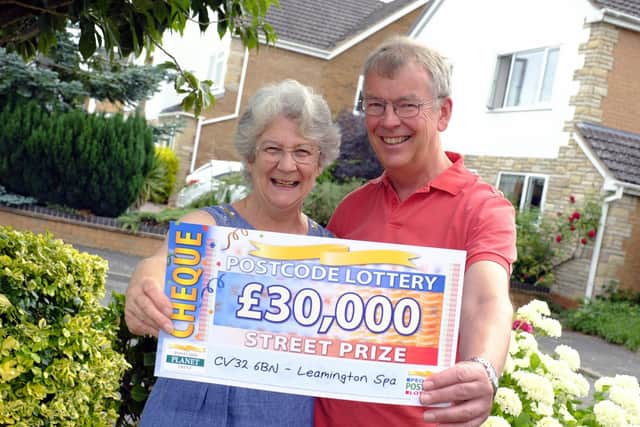 Sarah Vincett and Christopher Vincett. Photo supplied by The Postcode Lottery