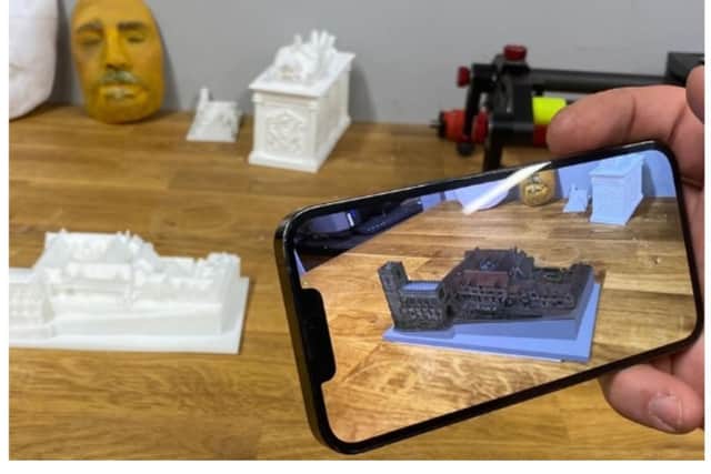 Using tablets, smart phones and digital ‘overlays’, Warwick-based technology company, Rivr, have been appointed to create a 3-D printed model of St Mary’s church and surrounding streets to show how Warwick would have looked through the ages and to tell local stories. Photo supplied