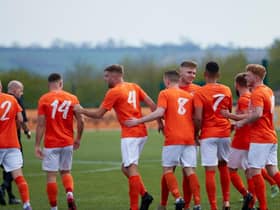 Rugby Borough Football Club will be in play-off action tomorrow night (Wednesday April 26) as they go for promotion to Step 5 on the Non League Pyramid.