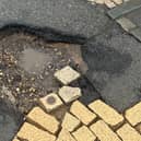 Pothole dangers lurk not just on the open road. One of our readers snapped this in Gas Street car park in Rugby town centre.