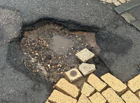 Pothole dangers lurk not just on the open road. One of our readers snapped this in Gas Street car park in Rugby town centre.