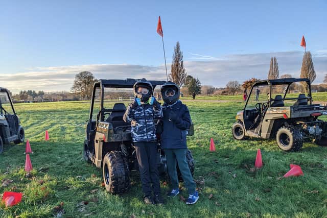 Young drivers give their off-road adventure with Young Driver the 'thumbs up'.