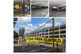 Photos of the Covent Garden multi-storey car park in Leamington.