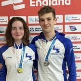 Annabel Crees and Charlie Rounce. Photo courtesy of LSASC
