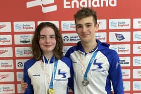 Annabel Crees and Charlie Rounce. Photo courtesy of LSASC