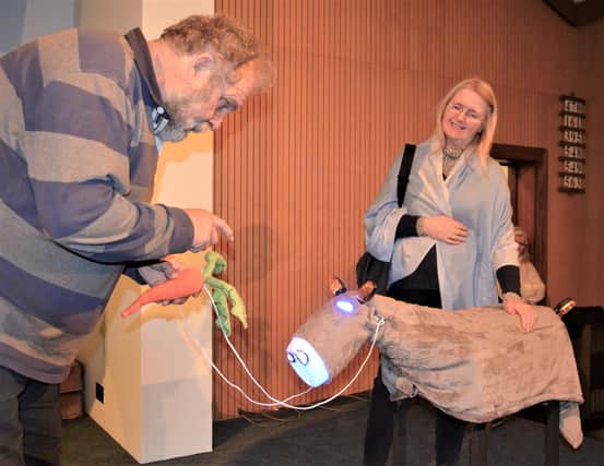 Tesla, the E-Donkey, is one of the stars if the Dale Street Methodist church family nativity pantomime A Lad in a Manger being staged at the church on Friday January 20 and Saturday January 21. Picture supplied.