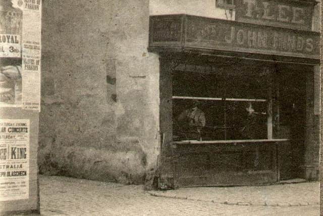 It is said that the steak used on Tom Brown's black eye (after his famous fight) was purchased from here when it was a butcher's shop. Image: Rugby Library.