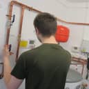 OFTEC candidate in training