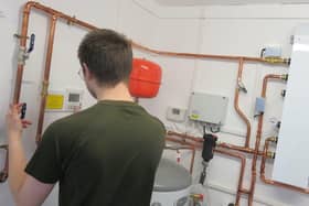 OFTEC candidate in training