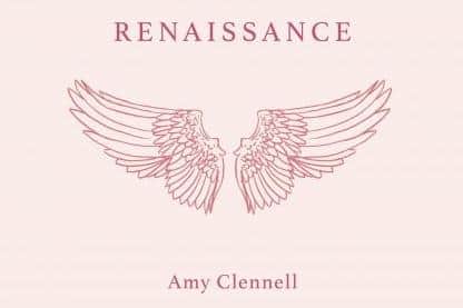 The front cover of Renaissance by Long Itchington poet Amy Clennell.