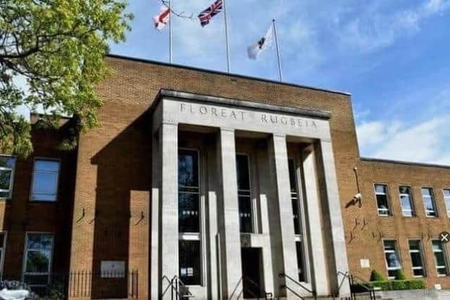 Rugby Town Hall. Picture: RBC