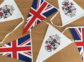 Royal celebration bunting.