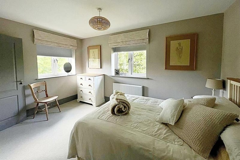 One of the bedrooms. Photo by Julie Philpot