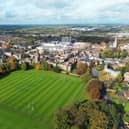 A view of Rugby town centre. Picture: Barrie Lambert.