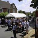 A library picture of the fete.