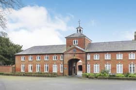 The grade II listed stable conversion.