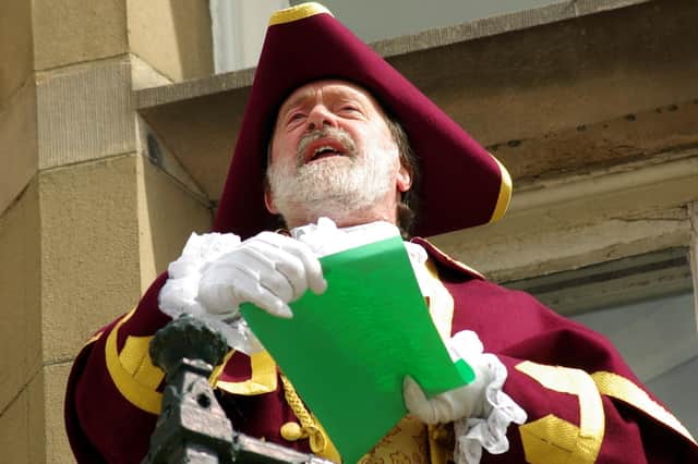 Town Crier Paul Gough will be a big part of the jubilee celebrations in Nuneaton and Bedworth next Thursday, June 2