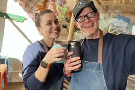 Jack Linstead co-owner of Jack’s Shack with Michelle Matthews. Photo supplied