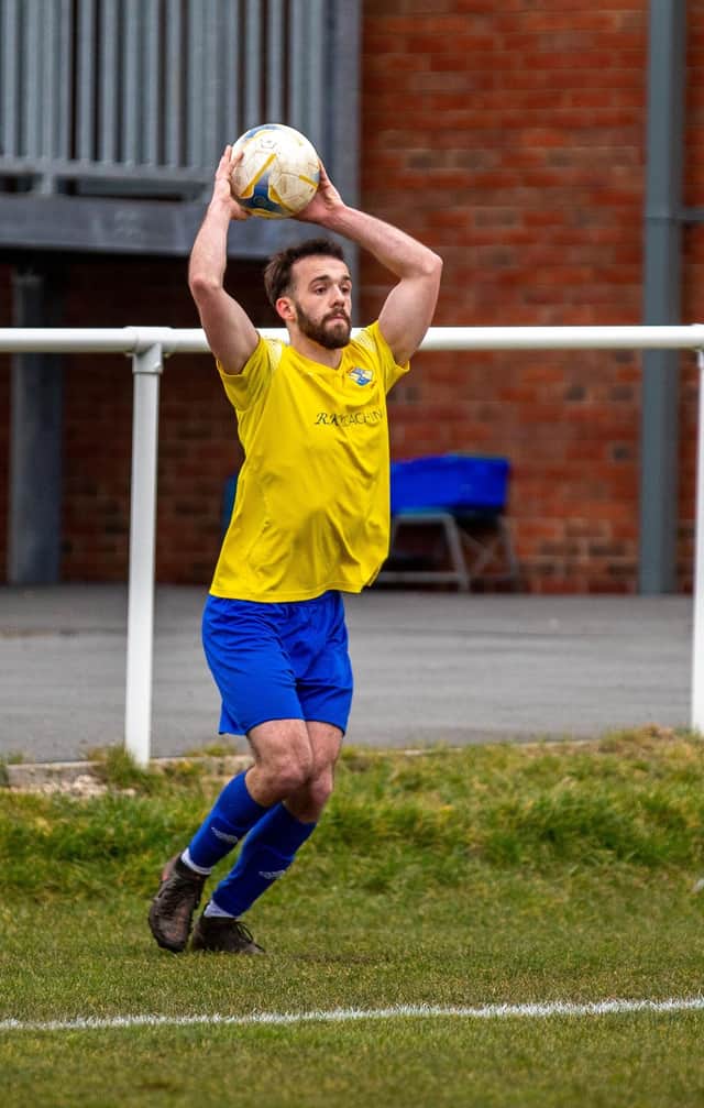Ryan Harris opened the scoring on Saturday. Photo by Marie Price.