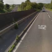 The incident happened on the A5 near Watford.