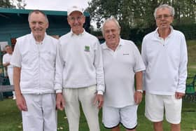 The Kenilworth team of Adrian Morris, Philip Wood, Cliff Daniel, Mervyn Harvey.