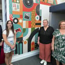 From left to right - Angela Joyce (WCG), Katie Jones, Dr Geraldine Marshall and Claire Lapworth (Subject Leader for Digital Film and Media at WCUC). Picture supplied.