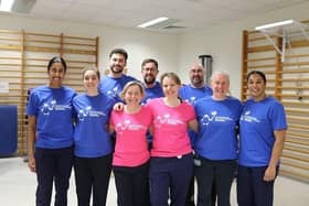 The hospital Trust team will help London Marathon runners.
