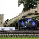13 stars of British comedy, including Simon Amstell, Rory Bremner, and Nina Conti, will take to the stage in front of the iconic building for the second annual Comedy at the Castle. Photo supplied