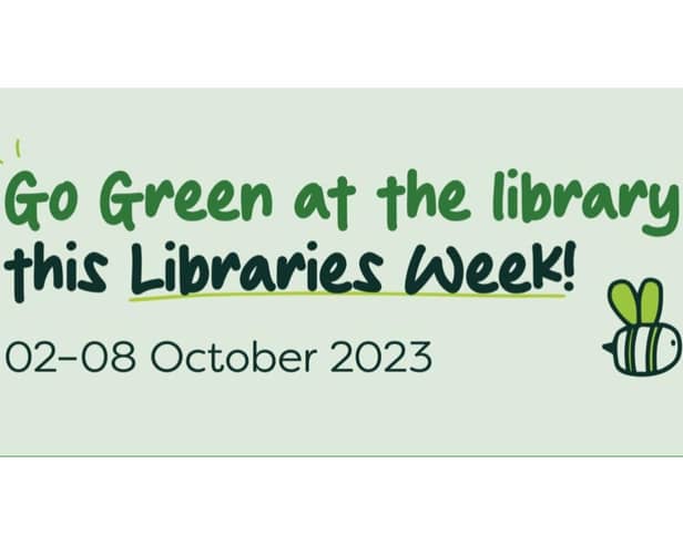 This October libraries across Warwickshire will be taking part in ‘libraries week’ with a series of events. This year’s theme is ‘go green’ and there will be activities for all ages taking place between Monday October 2 to Sunday October 8. Photo by Warwickshire County Council