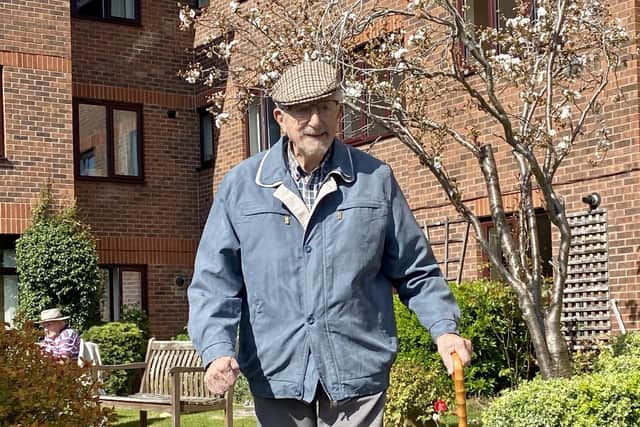 Archibald Saunders, who is also known as Archie, is due to turn 102 on May 6. Photo supplied