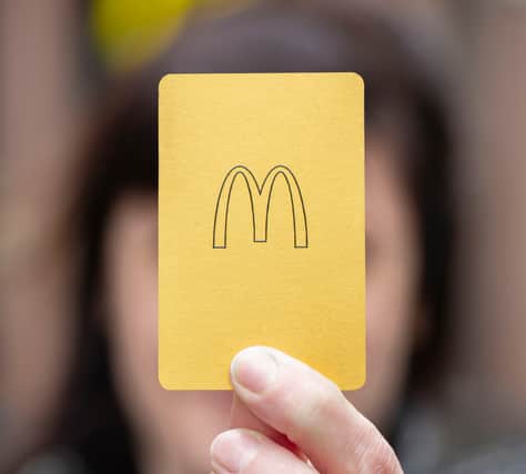 Do you want a gold card? (Photo: McDonald's)
