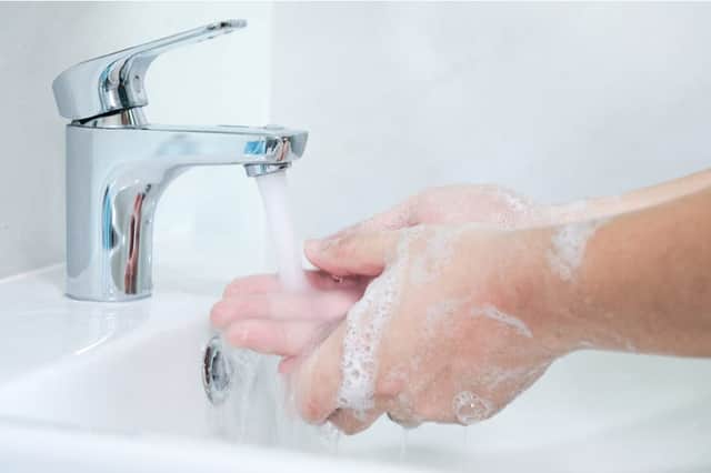 Washing your hands at least six to 10 times per day is linked to a lower risk of contracting coronavirus (Photo: Shutterstock)